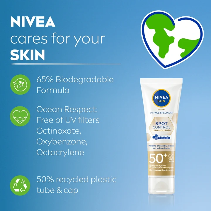 Nivea Sun UV Face Luminous 630 Dark Spot Control SPF 50+ 40 ml Nivea