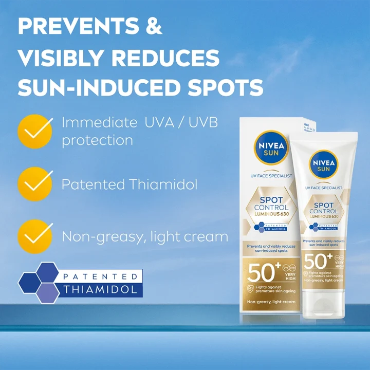Nivea Sun UV Face Luminous 630 Dark Spot Control SPF 50+ 40 ml Nivea