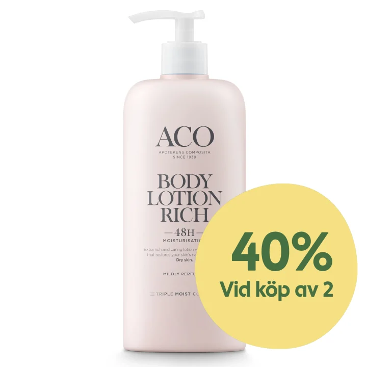 ACO Body Lotion Rich parfymerad 400 ml ACO