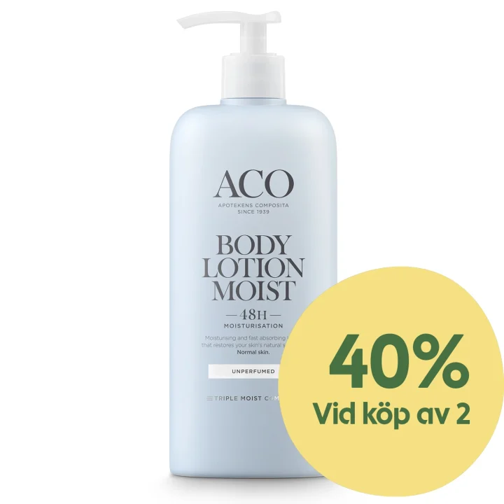 ACO Body Lotion Moist oparfymerad 400 ml ACO