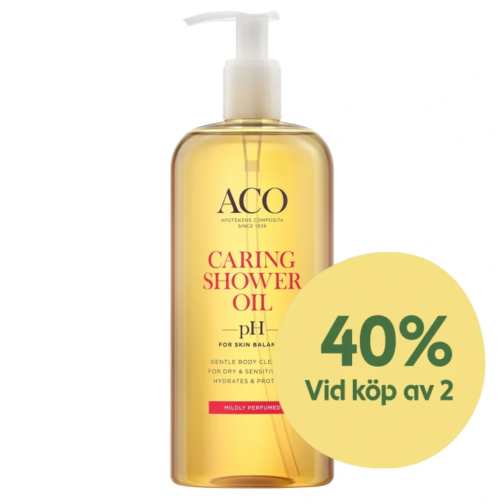 ACO Caring Shower Oil parfymerad 400 ml ACO