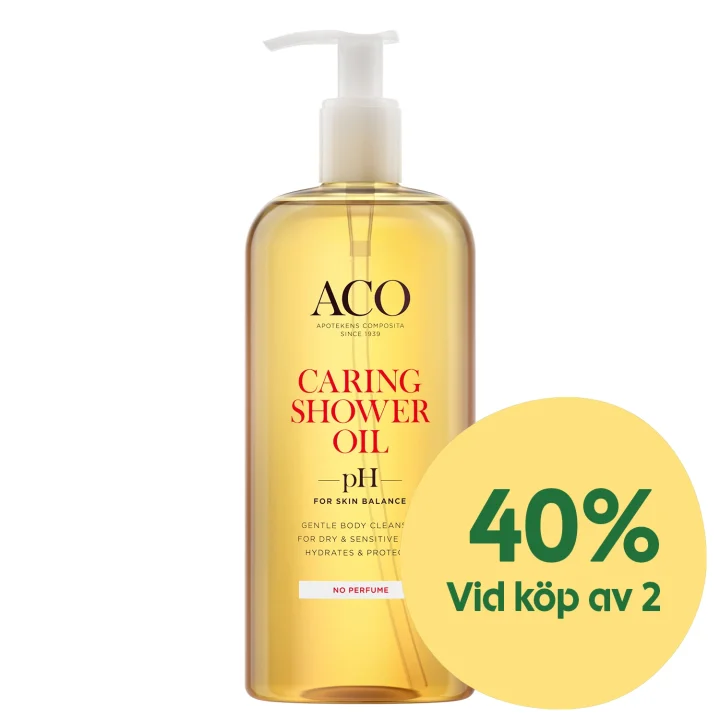 ACO Caring Shower Oil oparfymerad 400 ml ACO