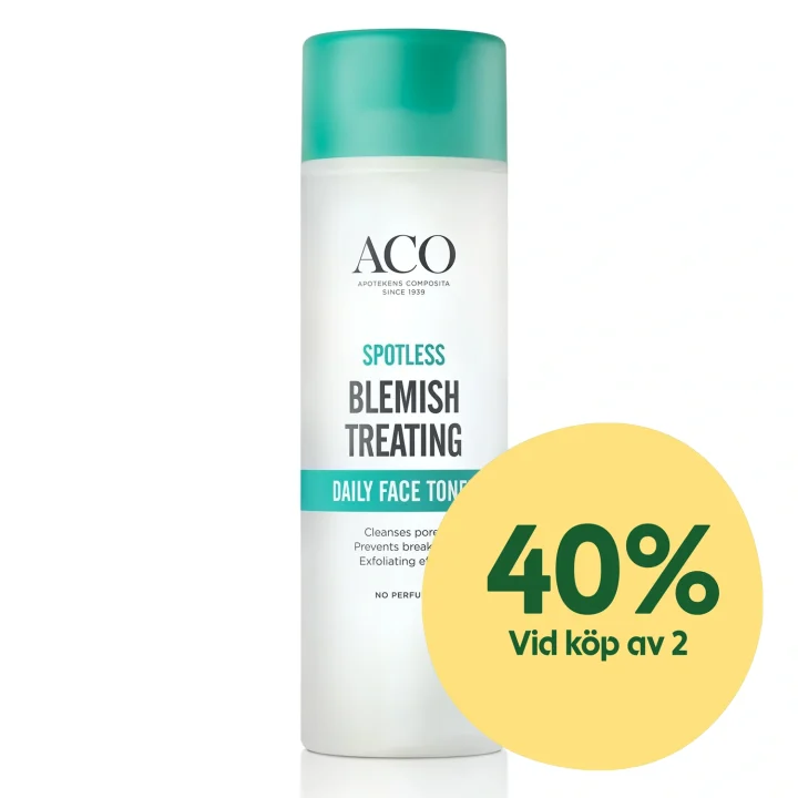 ACO Spotless Blemish Treating Daily Face Toner 200 ml ACO