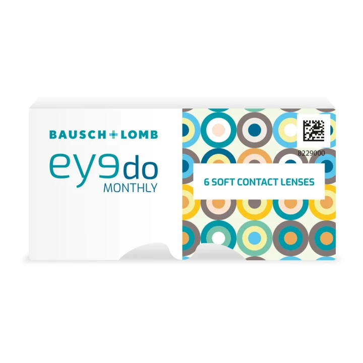 Eyedo Monthly Månadslinser 6 st +0.25 Eyedo