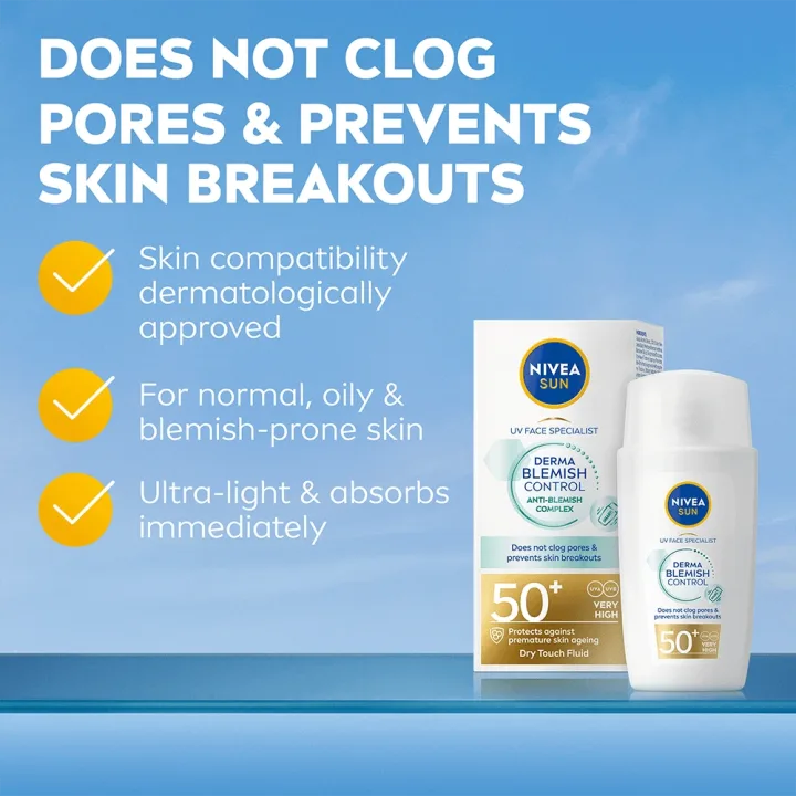 Nivea UV Face Specialist Blemish Control SPF50+ 40ml Nivea