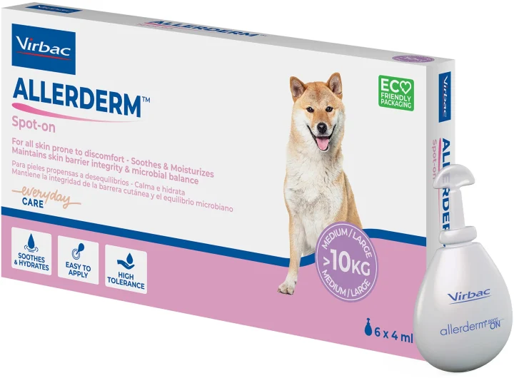 Virbac Allerderm Spot-on  6x4 ml Virbac