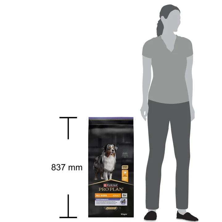 PURINA PRO PLAN All Sizes Adult Performance Torrfoder Hund 14kg Purina Pro Plan