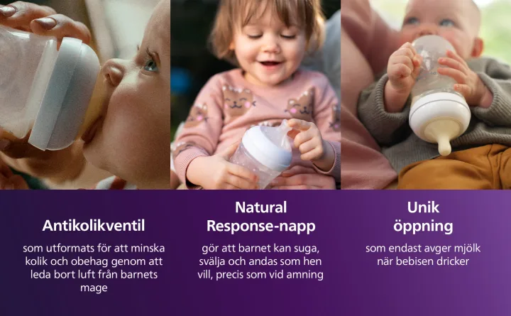 Philips Avent Natural Response Nappflaska 260 ml Philips Avent