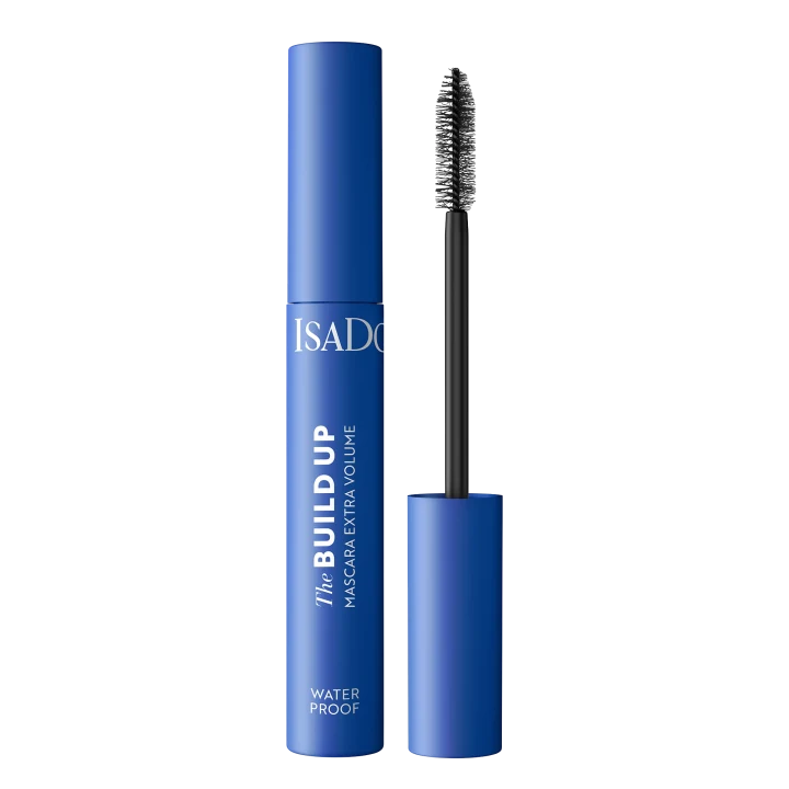 IsaDora Build Up Mascara Extra Volume Waterproof 01 Black 10 ml IsaDora