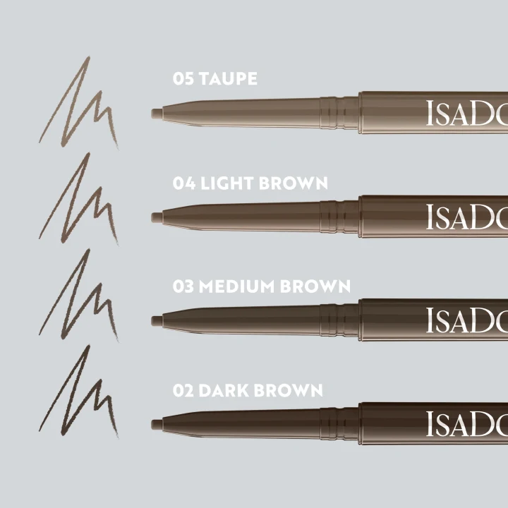 IsaDora The Precision Brow Pen 0,9 g 02 Dark Brown IsaDora