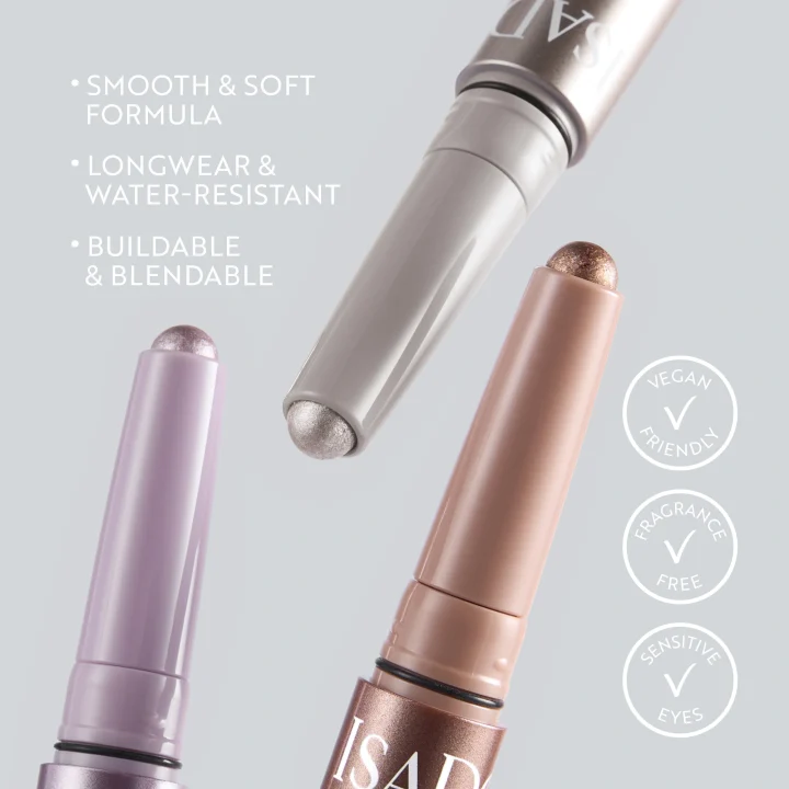 IsaDora The Shimmer Eyeshadow Stick Longwear & Water-Resistant 45 Green Shimmer 1,2 G IsaDora