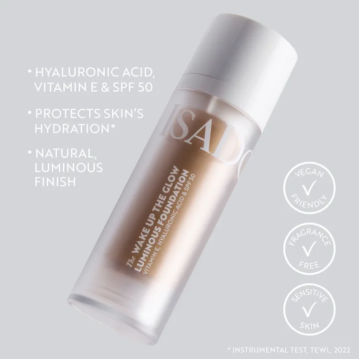 IsaDora Wake Up the Glow Luminous Foundation 30 ml 1C Cool IsaDora