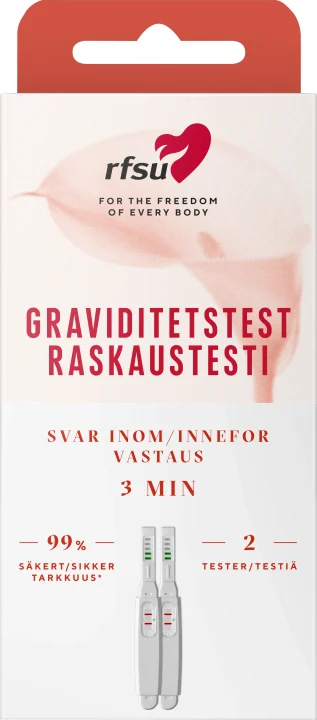 RFSU Graviditetstest  Stav 2-pack Rfsu