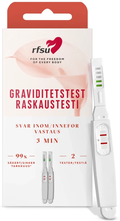RFSU Graviditetstest  Stav 2-pack Rfsu