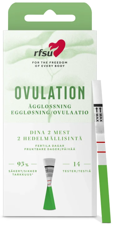 RFSU Ovulation Ägglossningstest Strips 14 st Rfsu
