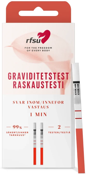 RFSU Graviditetstest Strips 2-pack Rfsu