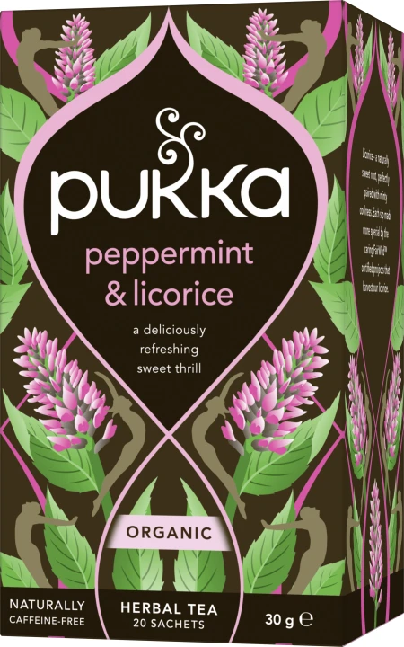 Pukka Örtte Peppermint & Licorice 20-pack Pukka