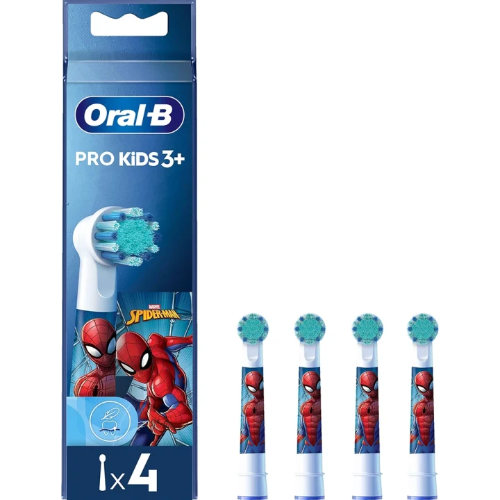 Oral-B Pro Kids Borsthuvuden Spiderman 4 st Oral-B