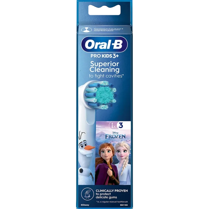 Oral-B Pro Kids Borsthuvuden Frost 3 st Oral-B