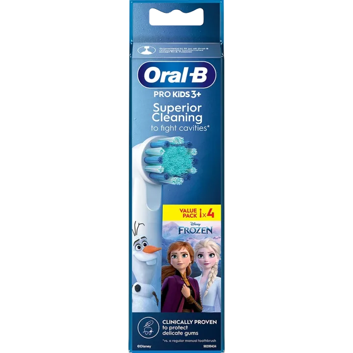 Oral-B Pro Kids Borsthuvuden Frost 4 st Oral-B