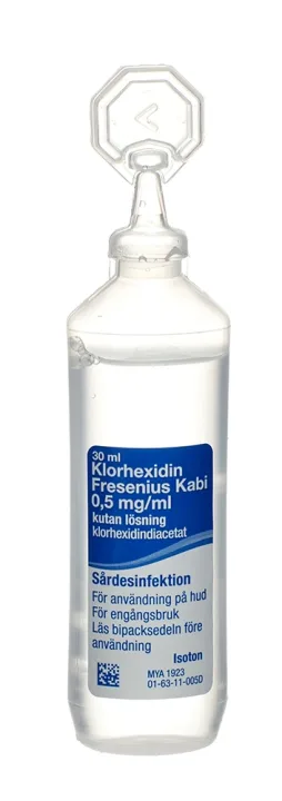 Klorhexidin Fresenius Kabi Kutan Lösning 0,5 mg/ml 20x30 ml Fresenius