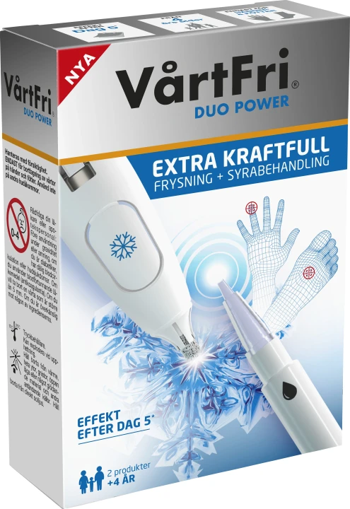 Vårtfri Duo Power Vårtfri
