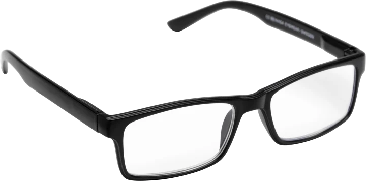 Lix by Haga Nybro Matt Black +3,0 Haga Optik