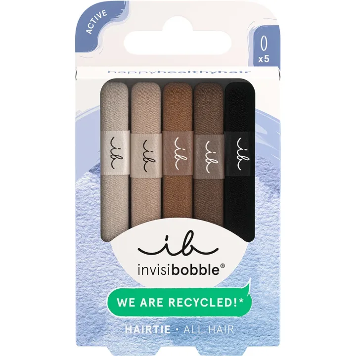 Invisibobble Hair Tie Mocha 5 st Invisibobble
