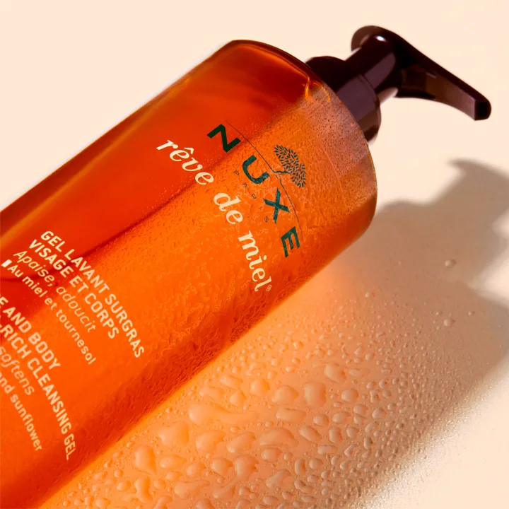 NUXE Rêve De Miel Face and Body Ultra-rich Cleansing Gel 400 ml Nuxe