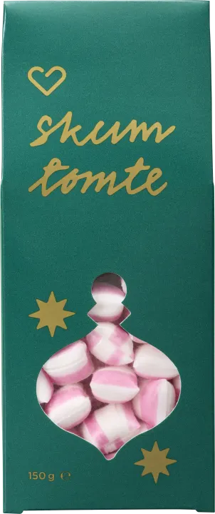 Hjärtats Julkarameller Skumtomte 150 g Hjärtats