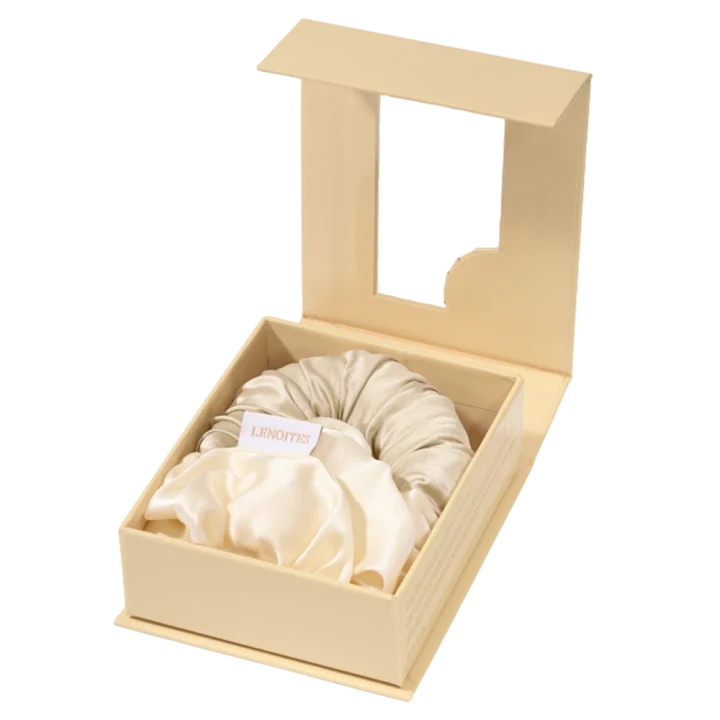 Lenoites BlowoutTie® in Mulberry Silk Small Golden Sand Lenoites