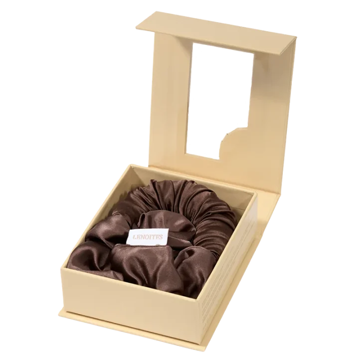 Lenoites BlowoutTie® in Mulberry Silk Small Brown Lenoites