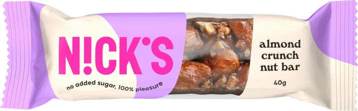 NICK'S Nut Bar Almond Crunch 40 g Nicks