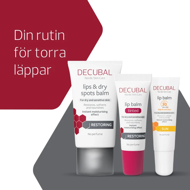 Decubal Restoring Lip Balm Tinted 10 ml Decubal
