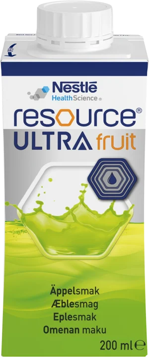 Resource Ultra Fruit Äpple 4x200 ml Resource