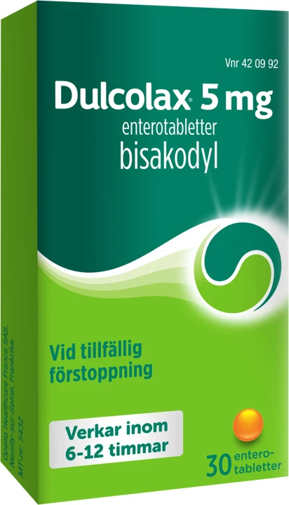 Dulcolax tablett 5 mg 30 st Dulcolax