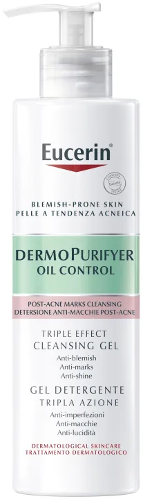 Eucerin DermoPurifyer Oil Control Triple Effect Cleansing Gel 400 ml Eucerin