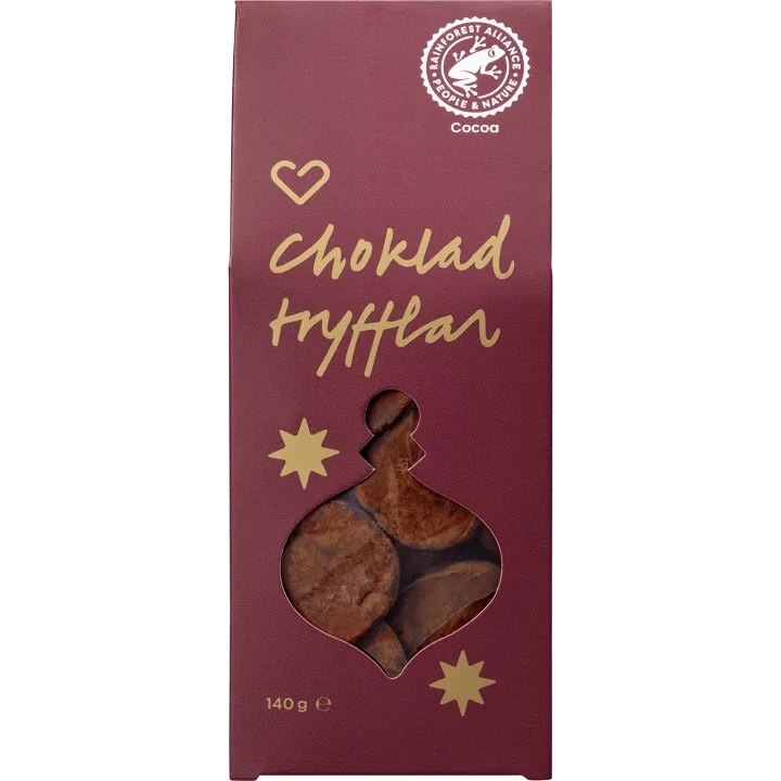 Hjärtats Chokladtryfflar 140 g Hjärtats