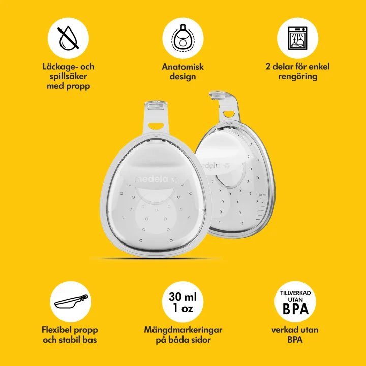 Medela In-bra bröstmjölksuppsamlare 2 st Medela