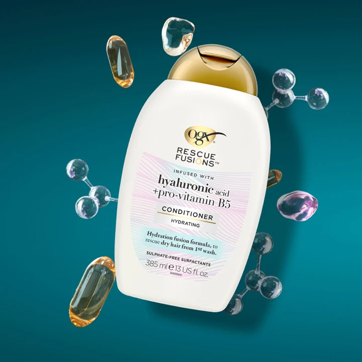 OGX Rescue Fusions Hyaluronic Acid Conditioner 385 ml Ogx