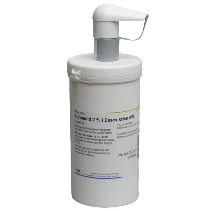 Karbamid 2% i Essex Kräm APL 480 g Apl