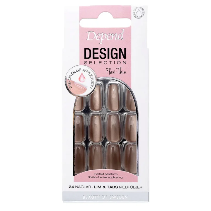 Depend Design Selection 24 st Royal Greige Short Coffin Depend