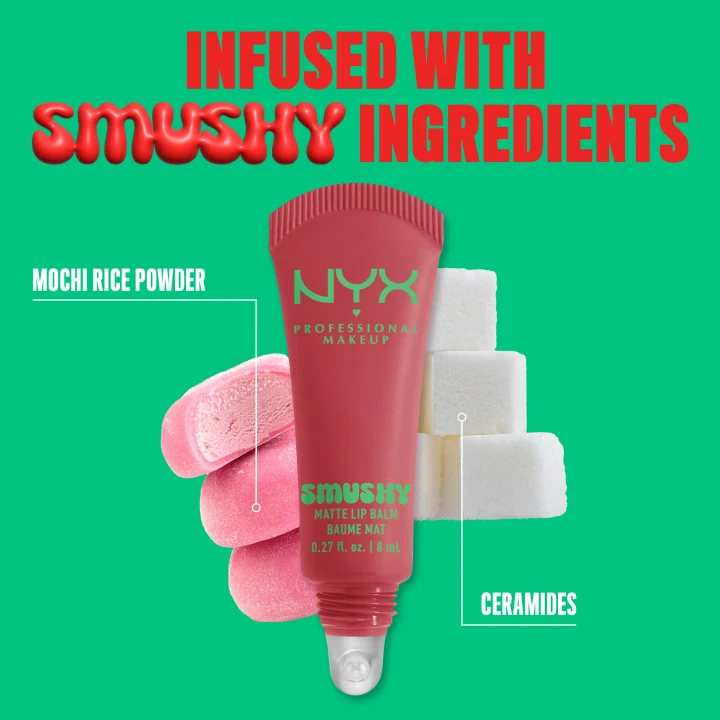 NYX Professional Makeup Smushy Matte Läppbalsam 8 ml 5 Snuggle SZN NYX Professional Makeup