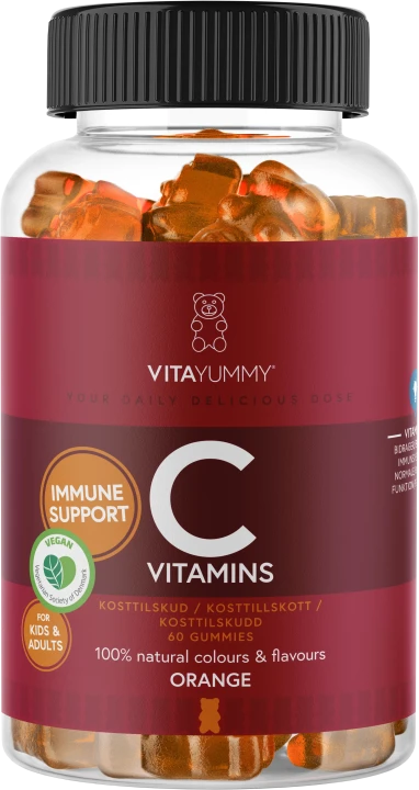 VitaYummy Vitamin C Orange 60 st VitaYummy