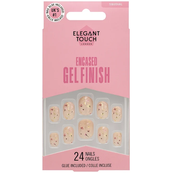 Elegant Touch Gel Finished Encased Gel Forever Flowers Elegant Touch