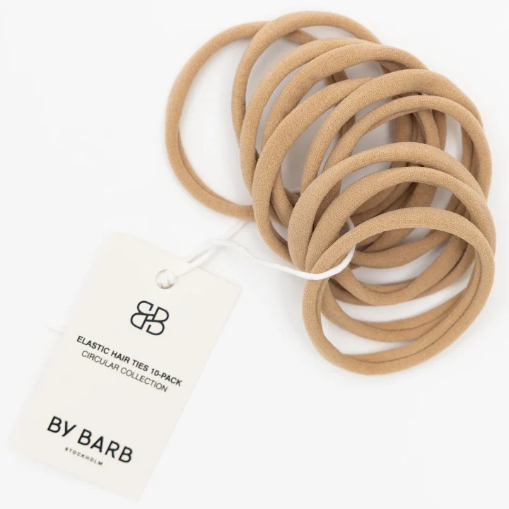 ByBarb Circular Collection Hårsnodd Blonde 10-pack ByBarb