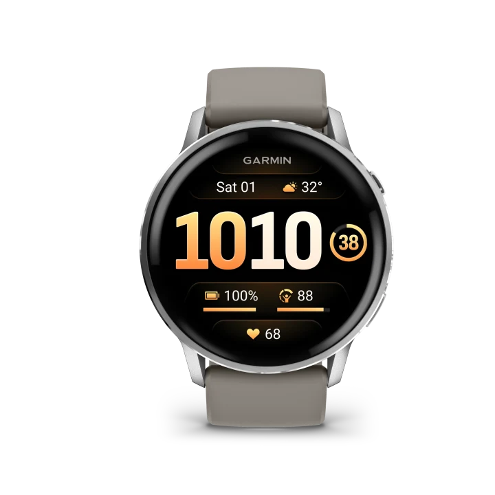 Garmin Venu 4 Black + Silver/Gray 45 mm Garmin