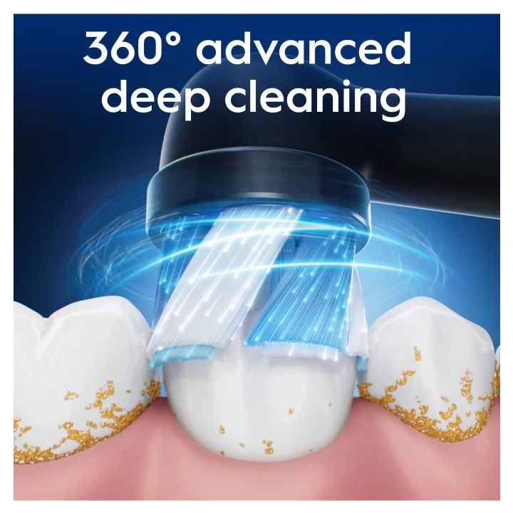 Oral-B iO Ultimate Clean Black Borsthuvud 2-pack Oral-B