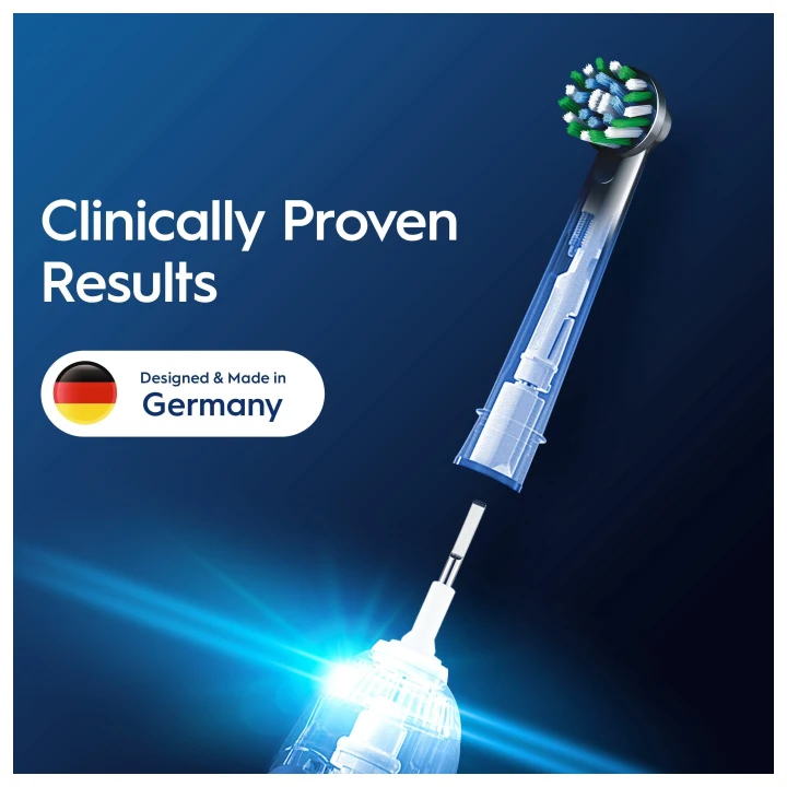 Oral-B Cross Action Black Borsthuvud 5 st Oral-B