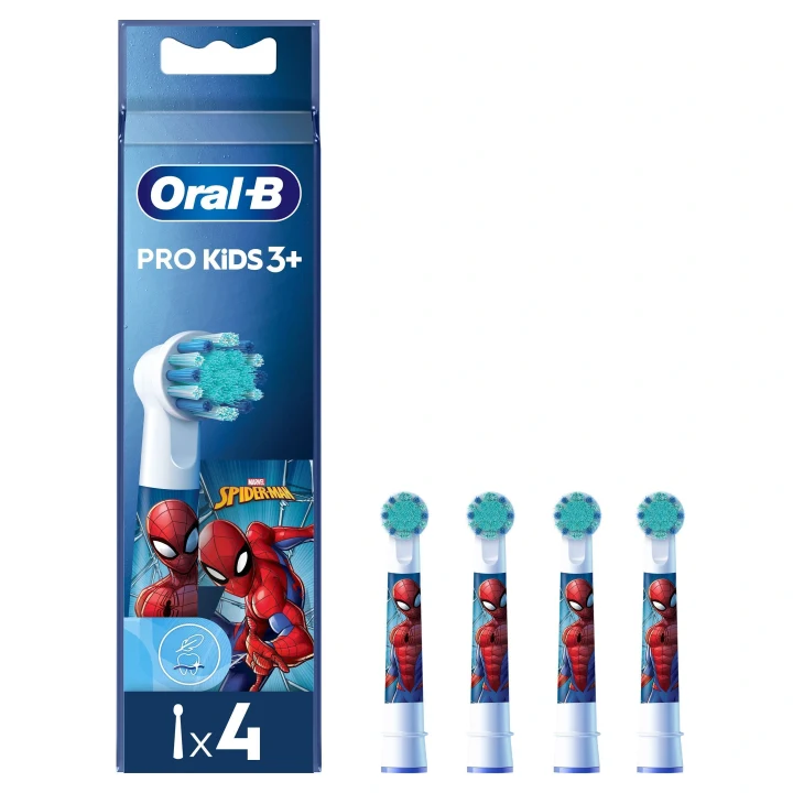 Oral-B Pro Kids Borsthuvuden Spiderman 4 st Oral-B